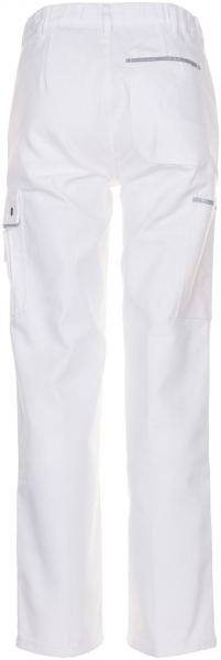 PLANAM-Workwear, Maler-Arbeits-Bund-Hose, MG Canvas 320, weiß/weiß