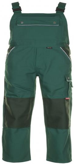 PLANAM-Workwear, Arbeits-Berufs-Latz-Hose, MG Canvas 320 grün/grün
