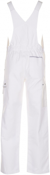 PLANAM-Workwear, Maler-Arbeits-Berufs-Latz-Hose, MG Canvas 320, weiß/weiß