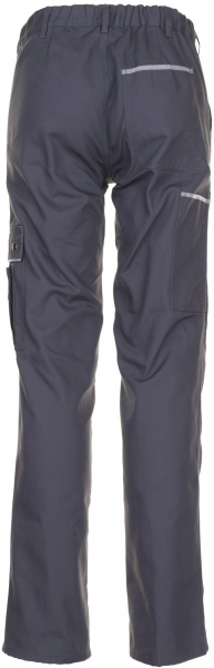 PLANAM-Workwear, Kälte-Schutz, Thermo-Arbeits-Bund-Hose, MG Canvas 320, grau/schwarz
