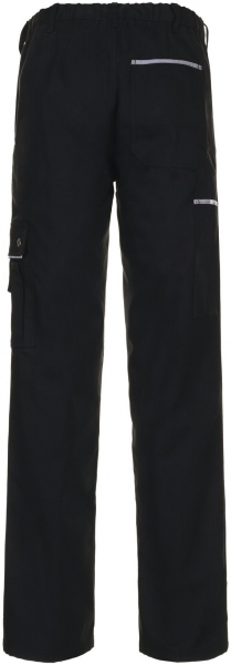 PLANAM-Workwear, Kälte-Schutz, Thermo-Arbeits-Bund-Hose, MG Canvas 320, schwarz/schwarz