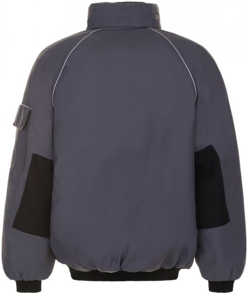PLANAM-Workwear, Winter-Jacke, Blouson Canvas 320 grau/schwarz