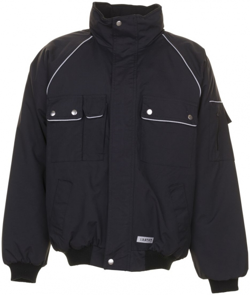 PLANAM-Workwear, Winter-Jacke, Blouson Canvas 320 schwarz/schwarz