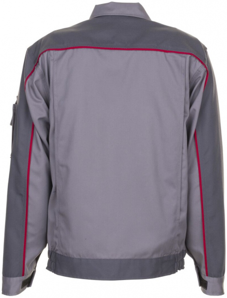 PLANAM-Workwear, Arbeits-Berufs-Bund-Jacke, MG Highline zink/schiefer/rot