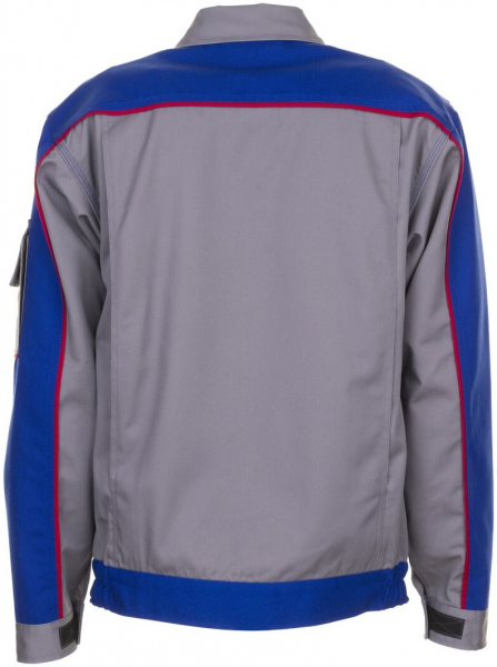 PLANAM-Workwear, Arbeits-Berufs-Bund-Jacke, MG Highline, zink/kornblau/rot