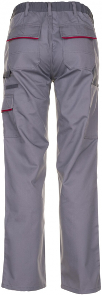 PLANAM-Workwear, Arbeits-Berufs-Bund-Hose, MG Highline zink/schiefer/rot