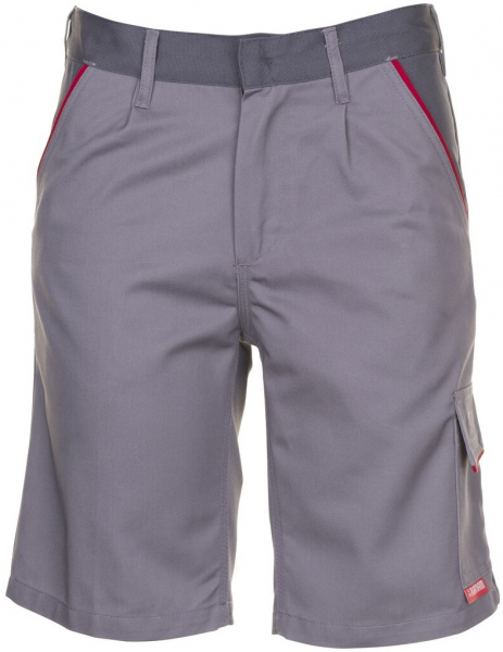 PLANAM-Workwear, Arbeits-Berufs-Shorts, MG Highline, zink/schiefer/rot
