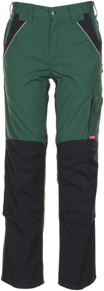 PLANAM-Workwear, Arbeits-Berufs-Bund-Hose, MG Plaline grün/schwarz