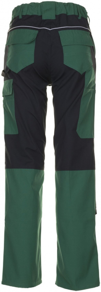 PLANAM-Workwear, Arbeits-Berufs-Bund-Hose, MG Plaline grün/schwarz