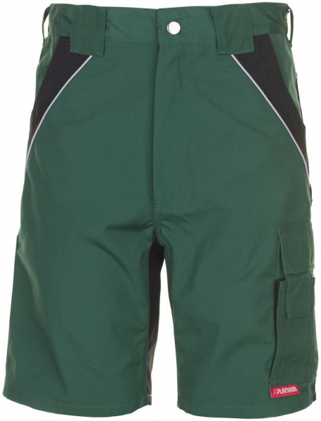 PLANAM-Workwear, Arbeits-Berufs-Shorts, MG Plaline, grün/schwarz
