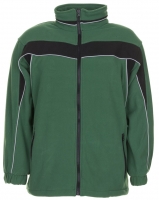 PLANAM-Workwear, Fleece-Jacke Plaline grün/schwarz