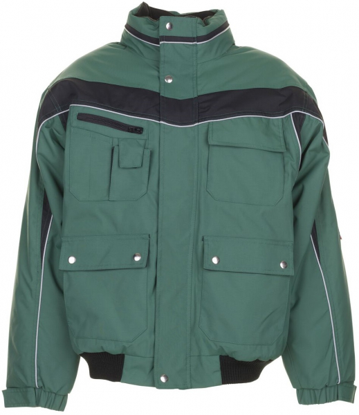 PLANAM-Workwear, Winter-Blouson Plaline grün/schwarz