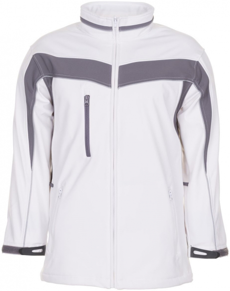 PLANAM-Workwear, Softshelljacke, weiß/zink