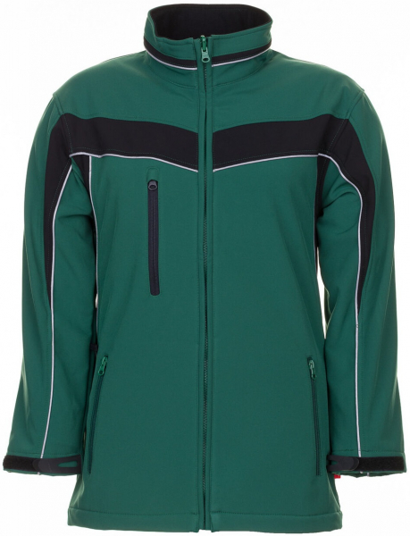 PLANAM-Workwear, Softshelljacke, grün/schwarz
