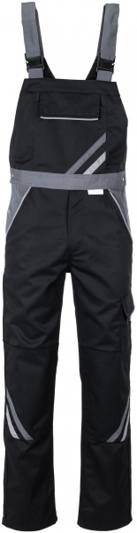 PLANAM-Workwear, Latzhose, Highline, 285 g/m², schwarz/schiefer/zink