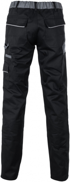 PLANAM-Damen-Bundhose, Highline, 285 g/m², schwarz/schiefer/zink