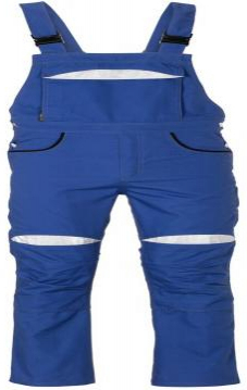 PLANAM-Workwear, Latzhose, Duraline, 270 g/m², kornblau/schwarz