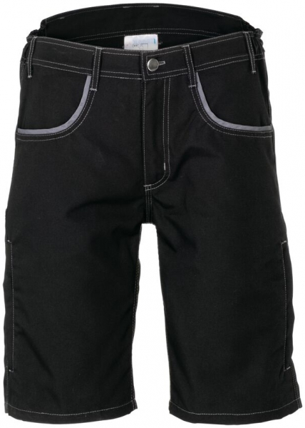 PLANAM-Workwear, Arbeits-Berufs-Shorts, Duraline, 270 g/m², schwarz/grau