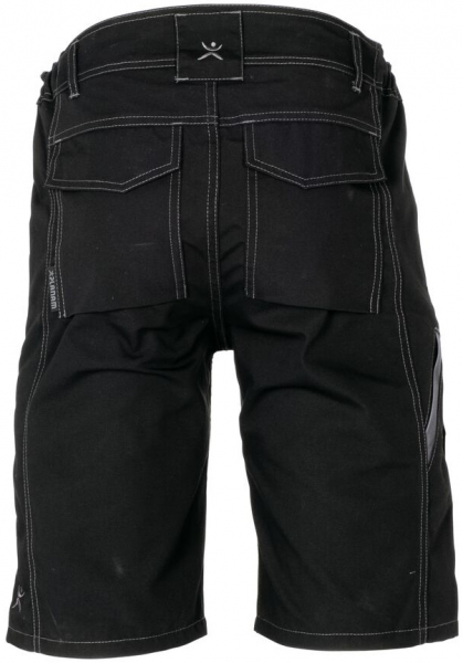 PLANAM-Workwear, Arbeits-Berufs-Shorts, Duraline, 270 g/m², schwarz/grau