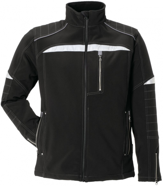 PLANAM-Workwear, Softshelljacke, Duraline, 270 g/m², schwarz/grau