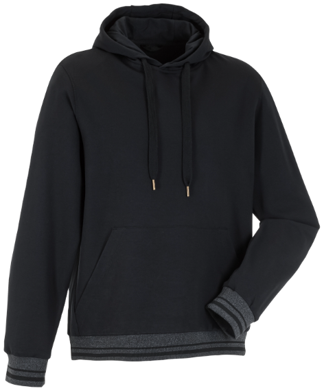 PLANAM-Match Hoodie, schwarz