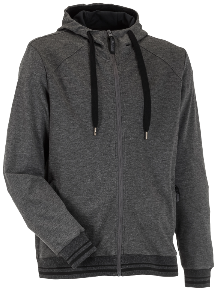 PLANAM-Match Kapuzenjacke, grau
