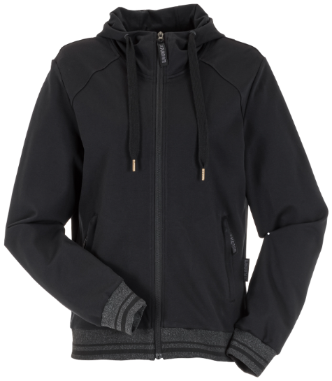 PLANAM-Choice-Damen-Kapuzenjacke, schwarz