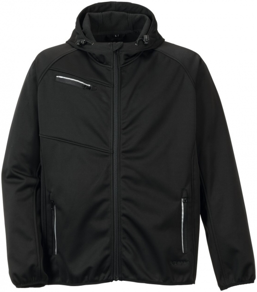 PLANAM-Workwear, Softshelljacke, Fog, 290 g/m², schwarz