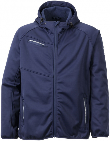 PLANAM-Workwear, Softshelljacke, Fog, 290 g/m², marine