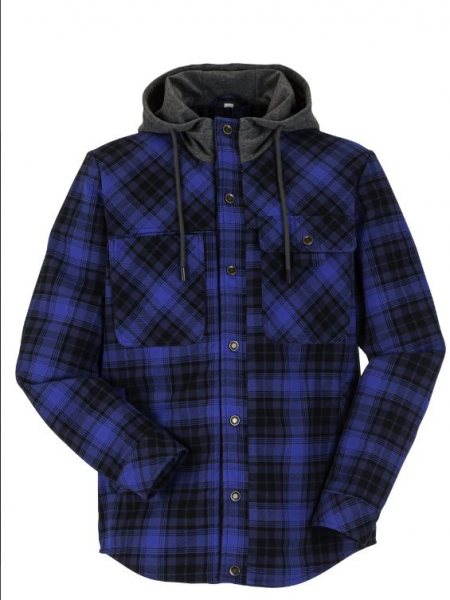 PLANAM-Thermohemd Outdoor, kornblau/marine