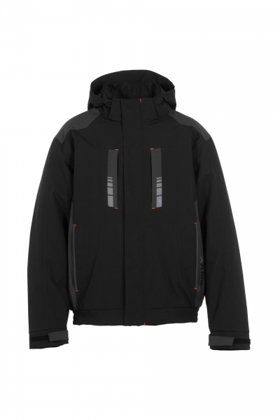 Planam-Outdoor Moto Winterjacke schwarz/grau