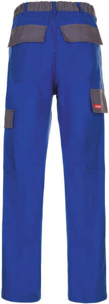 PLANAM-Schweißer-Schutz, Schweißerhose, Arbeits-Bund-Hose, Major Protect kornblau/grau