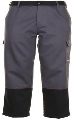 PLANAM-Workwear, Arbeits-Berufs-Bund-Hose, Weld Shield grau/schwarz