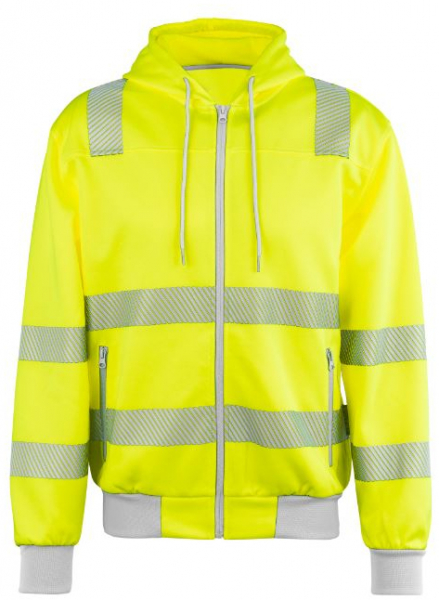PLANAM-Norit-Warnschutz-Hoody, gelb/zink