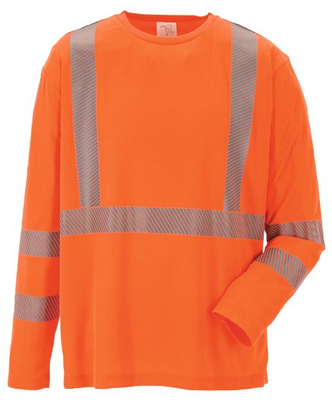 PLANAM-Norit-Warnschutz-T-Shirt 1/1, orange