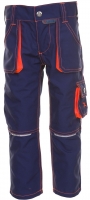 PLANAM-Workwear, Junior Bundhose, 260 g/m², marine/orange