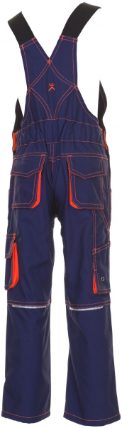 PLANAM-Workwear, Junior Latzhose, 260 g/m², marine/orange