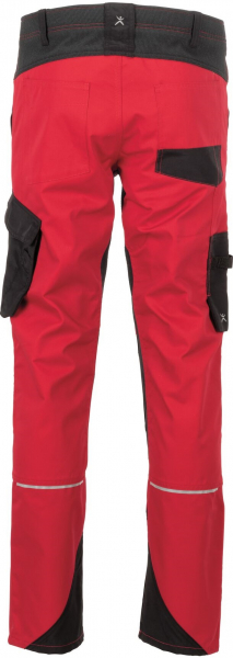 PLANAM-Workwear, Bundhose, Norit, 245 g/m², rot/schwarz