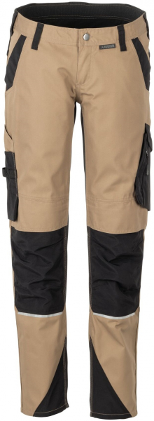 PLANAM-Workwear, Damen-Bundhose, Norit, 245 g/m², sand/schwarz