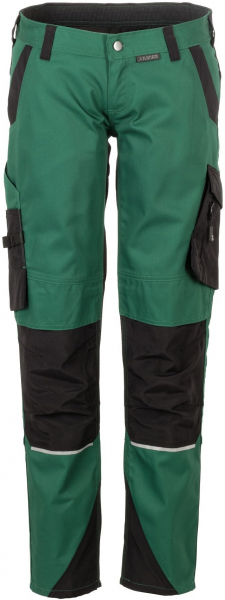 PLANAM-Workwear, Damen-Bundhose, Norit, 245 g/m², grün/schwarz