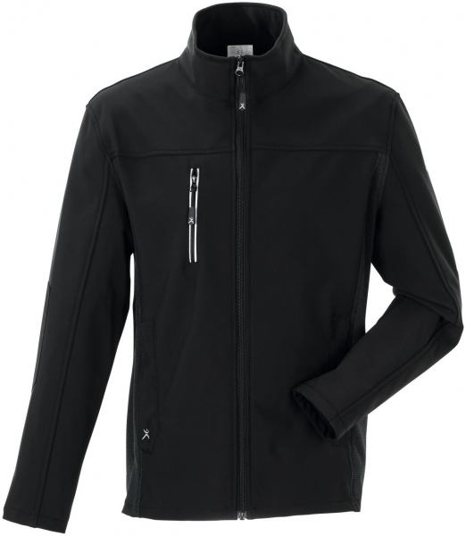 PLANAM-Workwear, Pure-Softshelljacke, Norit, 260 g/m², schwarz/schwarz
