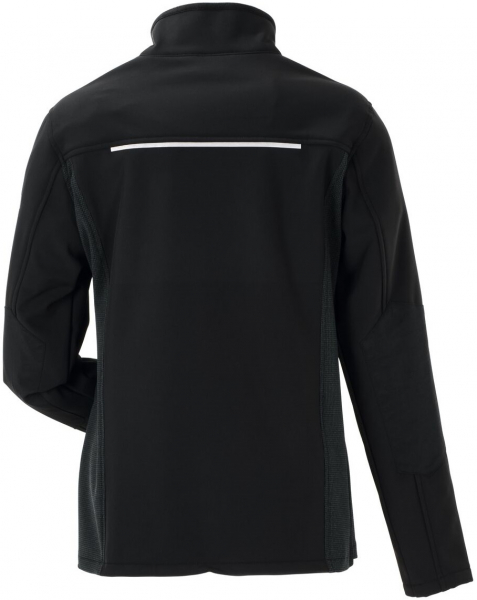 PLANAM-Workwear, Damen-Pure-Softshelljacke, Norit, 260 g/m², schwarz/schwarz
