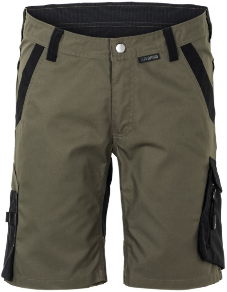 PLANAM-Workwear, Herren-Shorts, Norit, 245 g/m², oliv/schwarz