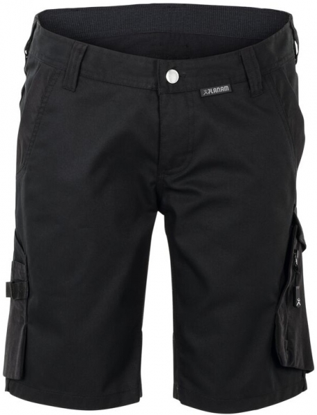 PLANAM-Workwear, Damen-Shorts, Norit, 245 g/m², schwarz/schwarz
