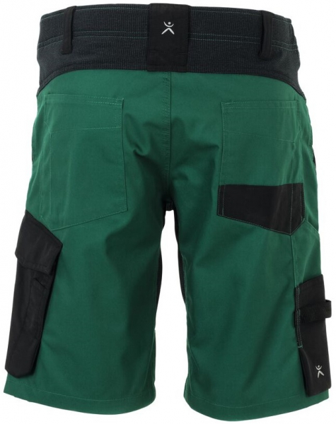 PLANAM-Workwear, Damen-Shorts, Norit, 245 g/m², grün/schwarz