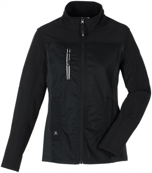 PLANAM-Workwear, Damen-Hybridjacke, Norit, 245 g/m², schwarz/schwarz