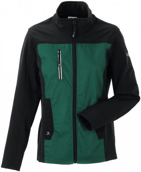 PLANAM-Workwear, Damen-Hybridjacke, Norit, 245 g/m², grün/schwarz