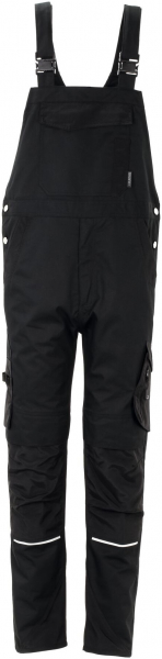 PLANAM-Workwear, Latzhose, Norit, 245 g/m², schwarz/schwarz