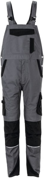 PLANAM-Workwear, Latzhose, Norit, 245 g/m², schiefer/schwarz