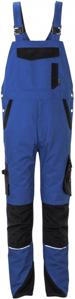 PLANAM-Workwear, Latzhose, Norit, 245 g/m², kornblau/schwarz